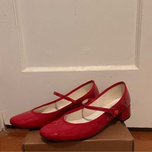 Repetto Rose Mary Janes 🎀